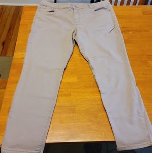 Old Navy Rockstar skinny jeans khaki color size 16